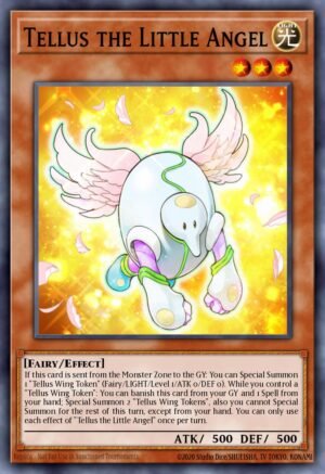 Tellus the Little Angel - Egyptian God Deck: Slifer the Sky Dragon (Super Rare)