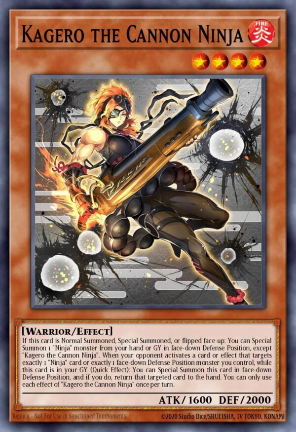 Kagero the Cannon Ninja - Darkwing Blast (Common)