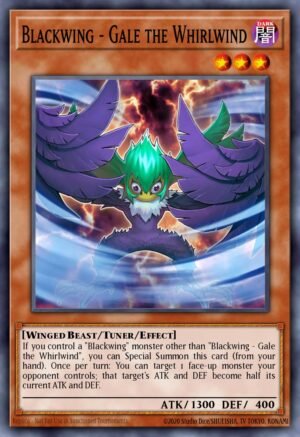 Blackwing - Gale the Whirlwind - Quarter Century Bonanza (Platinum Secret Rare)