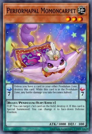Performapal Momoncarpet - Starter Deck: Yuya (Super Rare)