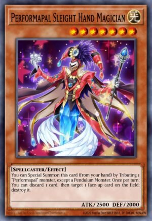 Performapal Sleight Hand Magician - Starter Deck: Yuya (Ultra Rare)