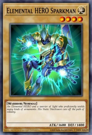 Elemental HERO Sparkman - Starter Deck: Jaden Yuki (Common)