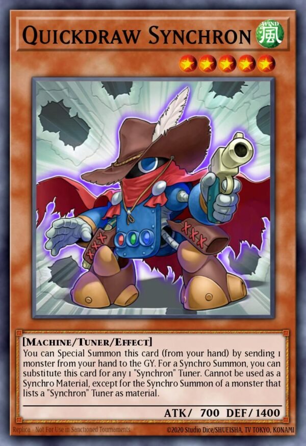 Quickdraw Synchron - Quarter Century Bonanza (Platinum Secret Rare)