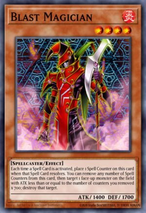 Blast Magician - Spellcaster's Command Structure Deck (Common)