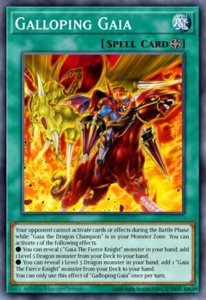 Galloping Gaia - Rise of the Duelist (Common)