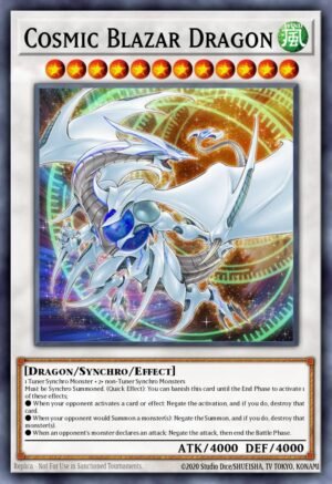 Cosmic Blazar Dragon - Legendary Duelists: Magical Hero (Common)