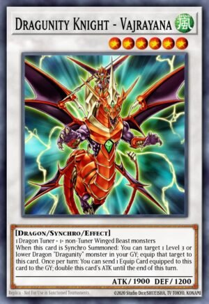 Dragunity Knight - Vajrayana - Shadows in Valhalla (Secret Rare)