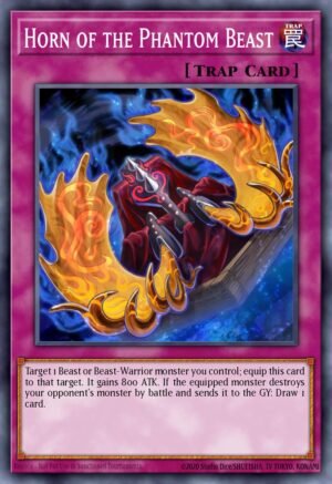 Horn of the Phantom Beast - Quarter Century Bonanza (Quarter Century Secret Rare)
