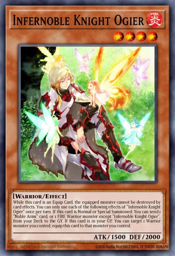 Infernoble Knight Ogier - Rise of the Duelist (Super Rare)
