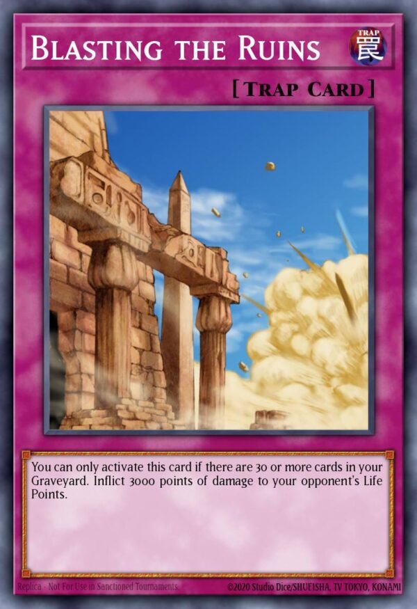 21466326-1.jpg Blasting the Ruins - Invasion of Chaos (Common)