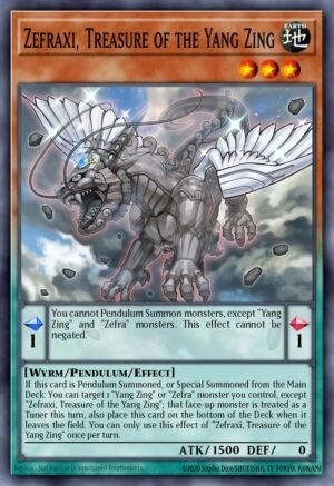 Zefraxi, Treasure of the Yang Zing - Crossed Souls (Ultra Rare)