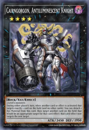 Cairngorgon, Antiluminescent Knight - Primal Origin (Super Rare)