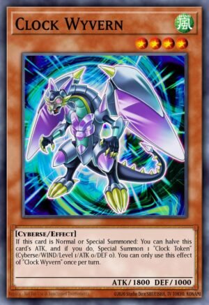 Clock Wyvern - Egyptian God Deck: Slifer the Sky Dragon (Common)