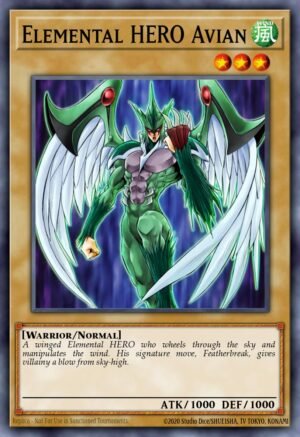 Elemental HERO Avian - Yu-Gi-Oh! Elemental Hero Collection 1 (Secret Rare)