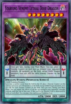 Starving Venemy Lethal Dose Dragon - Duel Overload (Ultra Rare)