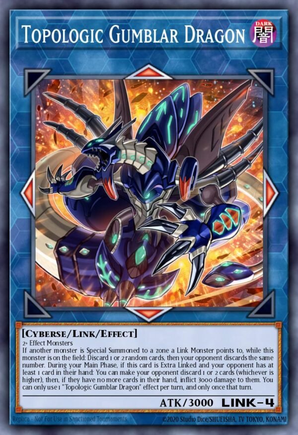 Topologic Gumblar Dragon - Battles of Legend: Relentless Revenge (Secret Rare)