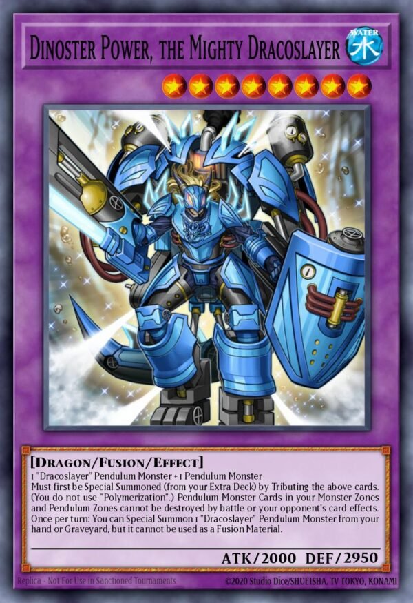 Dinoster Power, the Mighty Dracoslayer - Breakers of Shadow (Rare)