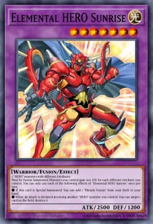 Elemental HERO Sunrise - Battles of Legend: Chapter 1 (Common)
