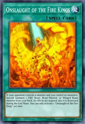 Onslaught of the Fire Kings - Hidden Summoners (Super Rare)