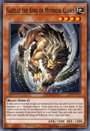 Gazelle the King of Mythical Claws - Duelist Nexus (Super Rare)