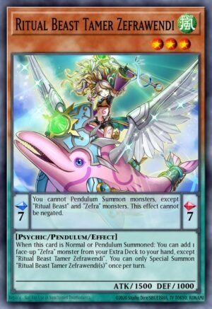 Ritual Beast Tamer Zefrawendi - Crossed Souls (Rare)