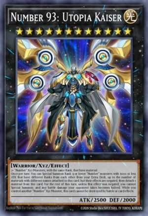 Number 93: Utopia Kaiser - Battles of Legend: Hero's Revenge (Secret Rare)