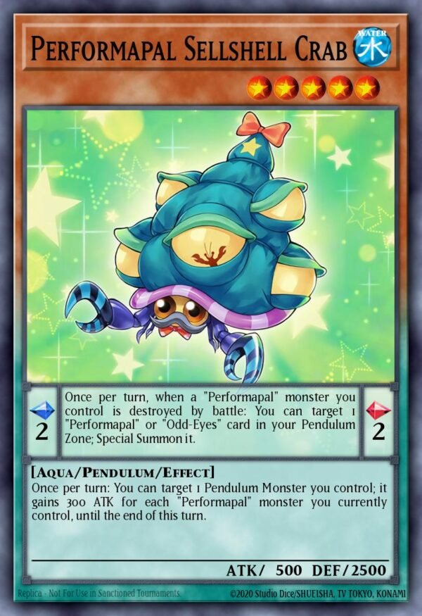 Performapal Sellshell Crab - Shining Victories (Common)
