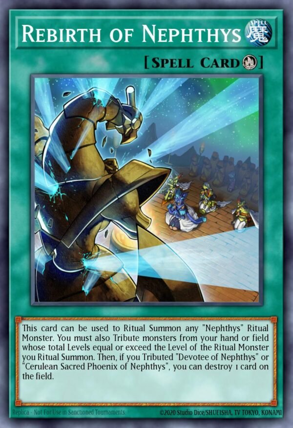 Rebirth of Nephthys - Hidden Summoners (Super Rare)