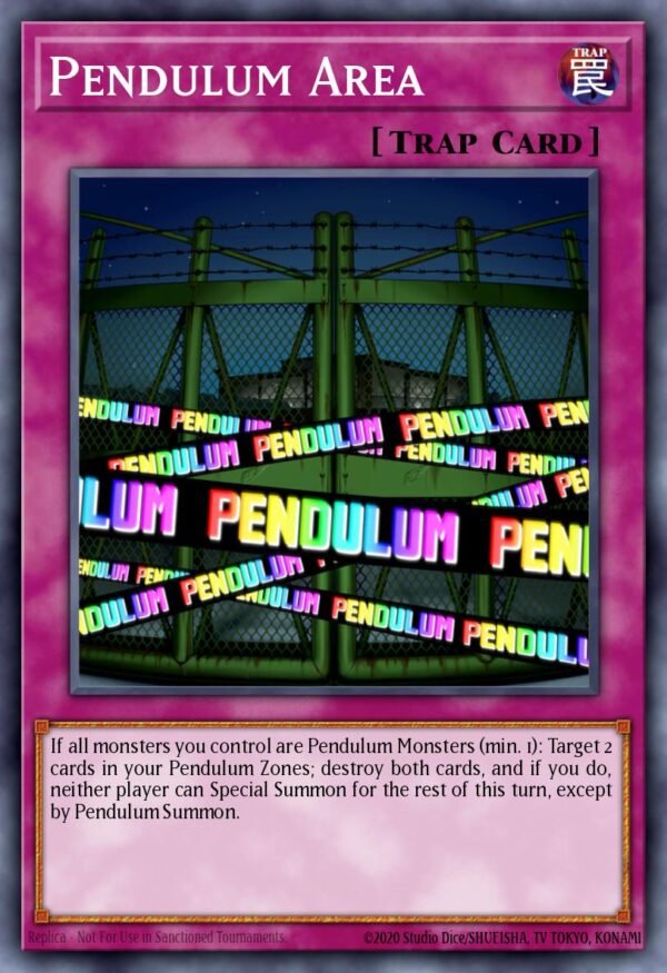Pendulum Area - Dimension of Chaos (Rare)