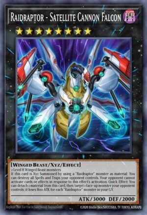 Raidraptor - Satellite Cannon Falcon - Battles of Legend: Chapter 1 (Common)