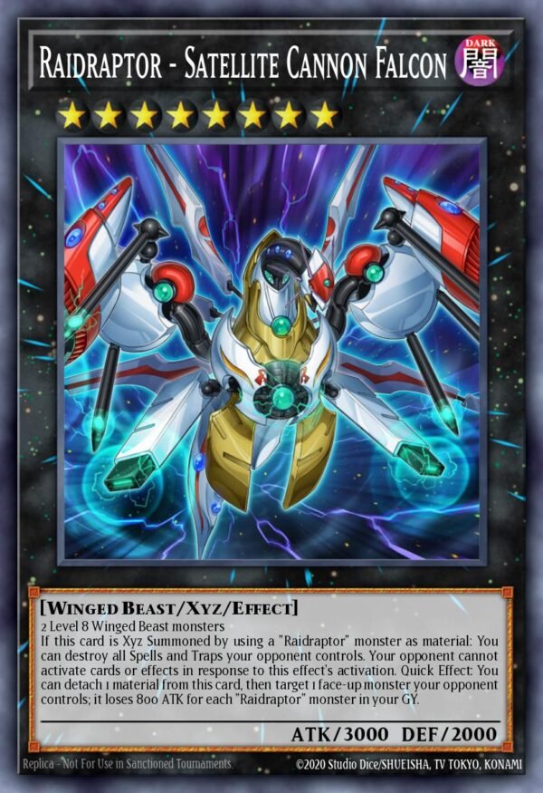 Raidraptor - Satellite Cannon Falcon - Battles of Legend: Chapter 1 (Common)