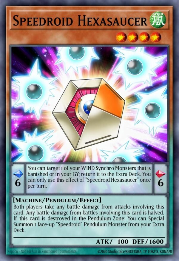 Speedroid Hexasaucer - Duel Overload (Ultra Rare)