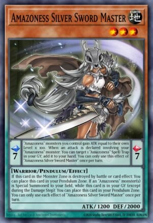Amazoness Silver Sword Master - Darkwing Blast (Common)