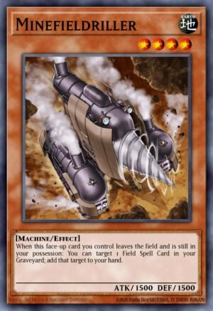 Minefieldriller - Machine Reactor Structure Deck (Common)