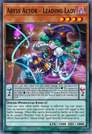 Abyss Actor - Leading Lady - Legendary Duelists: White Dragon Abyss (Common)