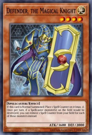 Defender, the Magical Knight - Spellcaster's Command Structure Deck (Common)