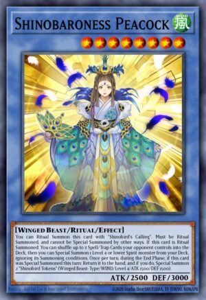 Shinobaroness Peacock - Raging Tempest (Rare)