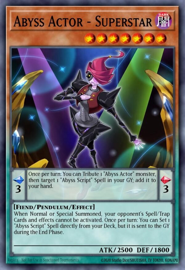 Abyss Actor - Superstar - Legendary Duelists: White Dragon Abyss (Common)