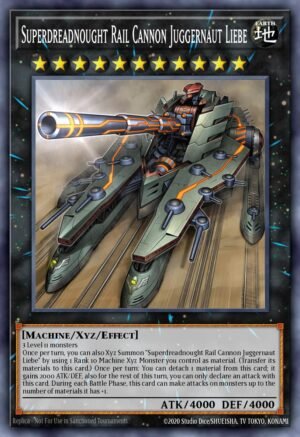 Superdreadnought Rail Cannon Juggernaut Liebe - Quarter Century Bonanza (Ultimate Rare)