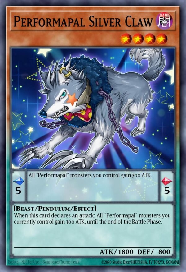 Performapal Silver Claw - Master of Pendulum Structure Deck (Common)