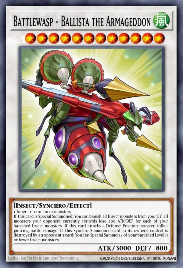 Battlewasp - Ballista the Armageddon - Battles of Legend: Hero's Revenge (Ultra Rare)