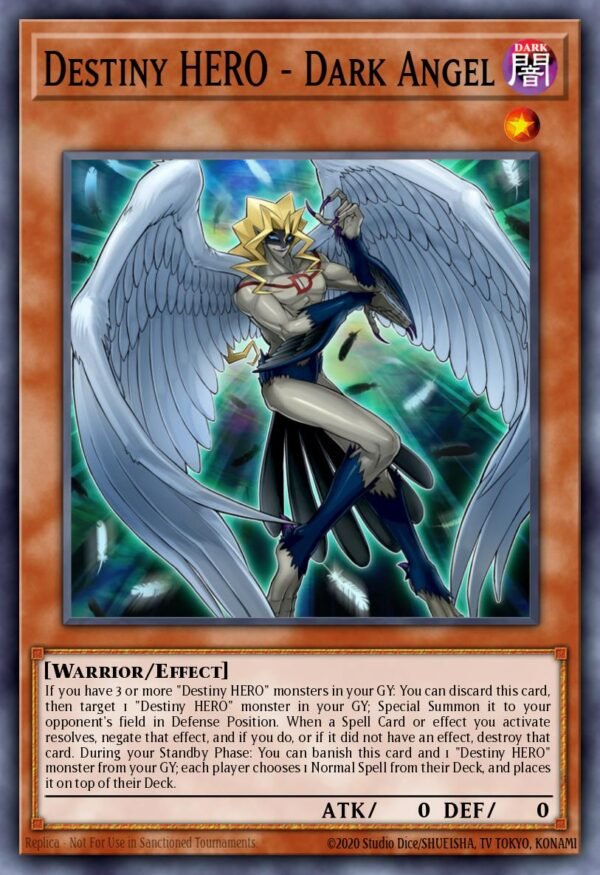 Destiny HERO - Dark Angel - Legendary Hero Decks (Common)