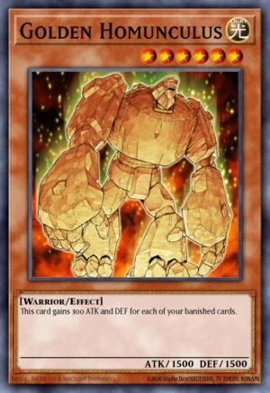 Golden Homunculus - The Dark Emperor Structure Deck (Common)