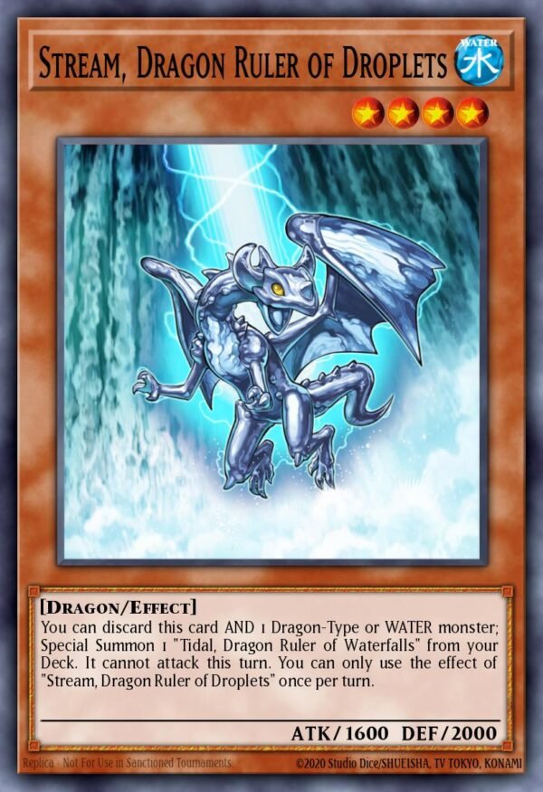 Stream, Dragon Ruler of Droplets - Quarter Century Bonanza (Platinum Secret Rare)