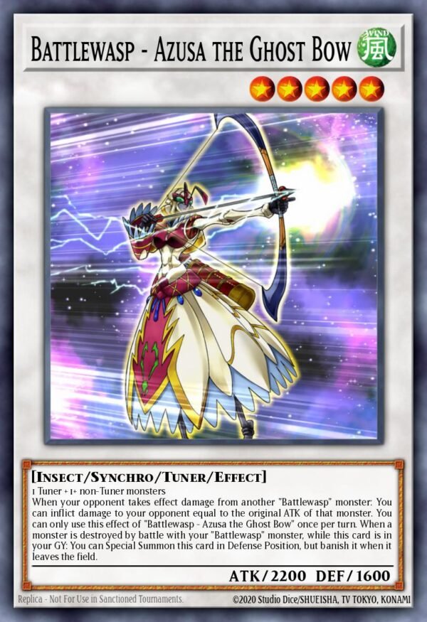 Battlewasp - Azusa the Ghost Bow - Battles of Legend: Hero's Revenge (Ultra Rare)