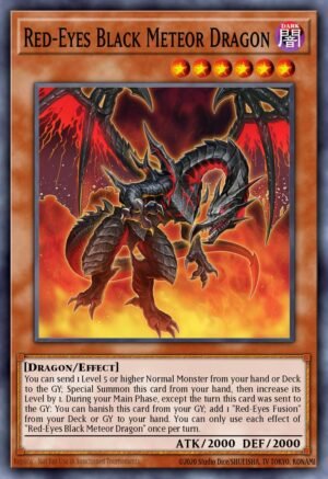 Red-Eyes Black Meteor Dragon - Duelist Nexus (Super Rare)