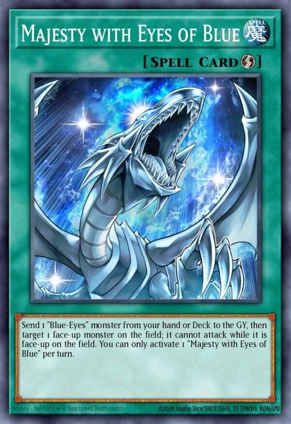 Majesty with Eyes of Blue - Structure Deck: Seto Kaiba (Common)