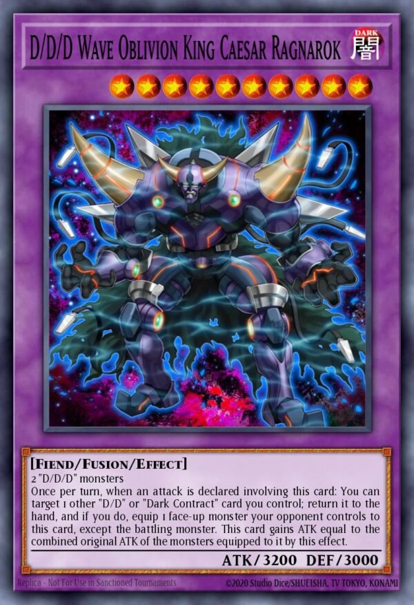 D/D/D Wave Oblivion King Caesar Ragnarok - Dimension of Chaos (Super Rare)