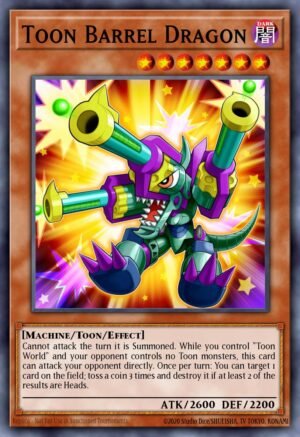 Toon Barrel Dragon - Legendary Duelists: Season 1 (Common)