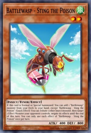 Battlewasp - Sting the Poison - Battles of Legend: Hero's Revenge (Ultra Rare)